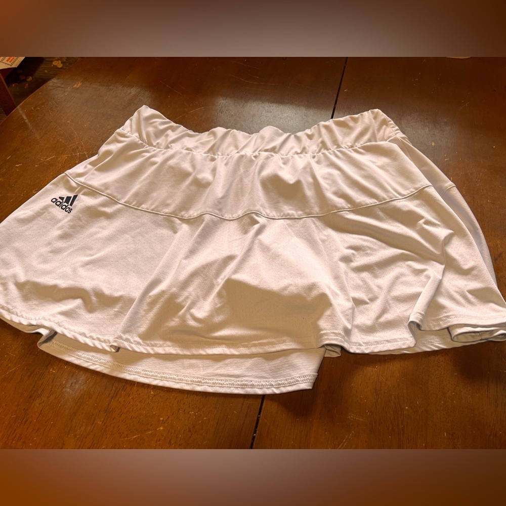Adidas AeroReady Prime Green Match Tennis Skort Sporty Golf Skirt with Shorts XL